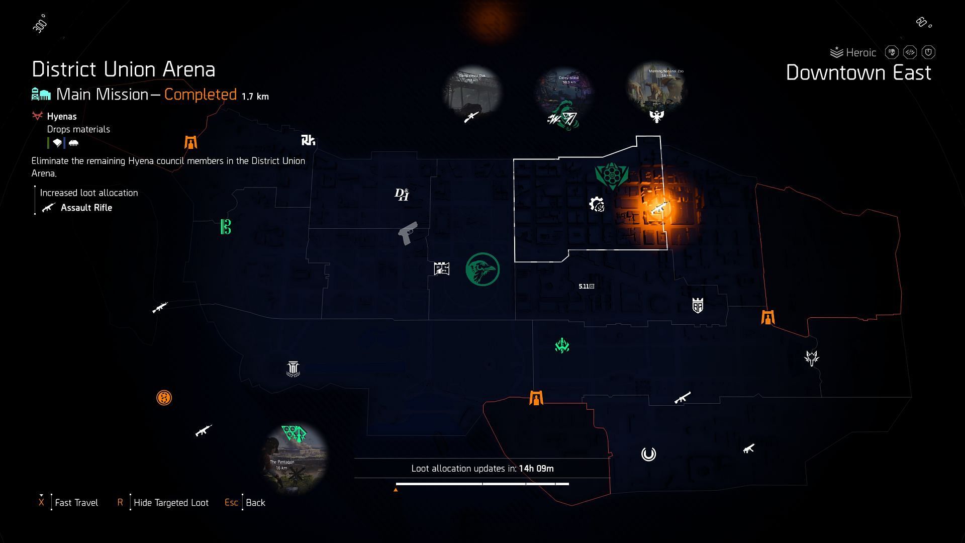 How loot allocation changes farming patterns on a daily basis (Image via Massive Entertainment)